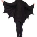 Leg Avenue Women’s Cozy Bat adult sized costumes, Black, Medium US