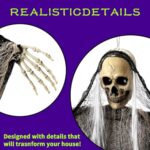 3PCS Halloween Skeleton Ghosts Decorations?Hanging Grim Reapers, Decorations Halloween Decorations Outdoor, Halloween Decorations?Horrible Halloween Decoration