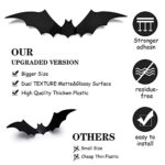 Halloween Decorations Clearance Bats 88 Pcs,Halloween Decorations Indoor Clearance,Halloween Decor Wall Decor,Bats Halloween Decorations Outside Clearance for Bedroom Halloween Party Decorations