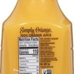 Simply Orange Juice, 52 fl oz, 100% Juice Not from Concentrate, Pulp Free